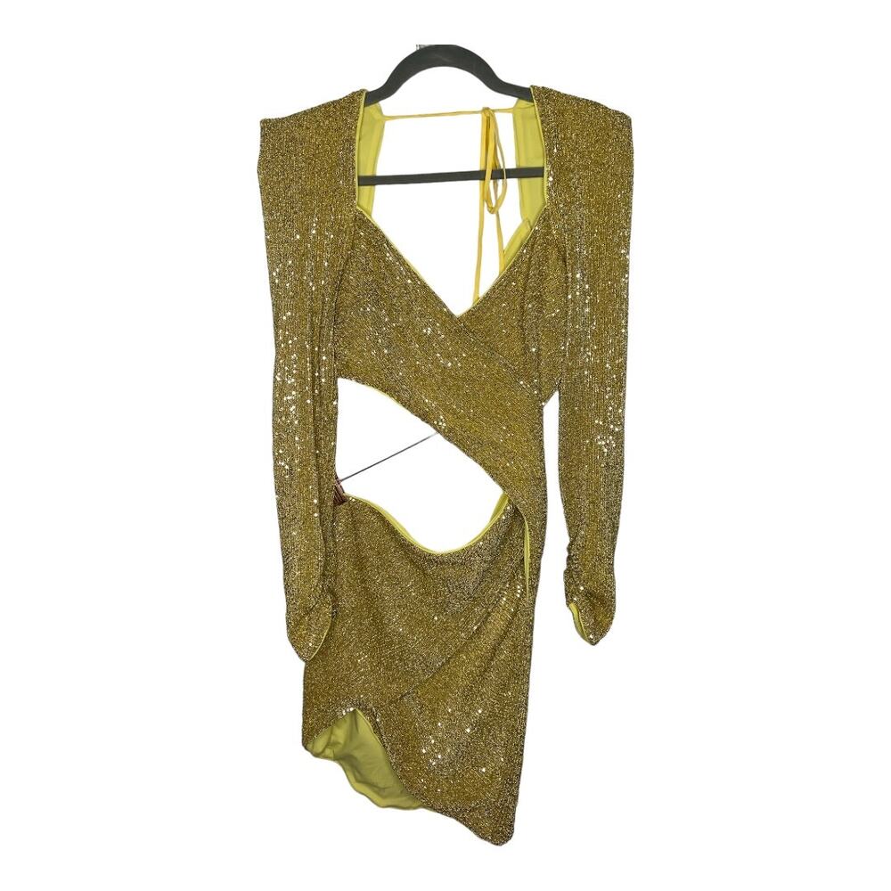 Sequin Mini Dress Party Embellished Holiday Cocktail Formal Hoco Evening S